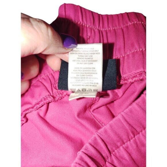 Reebok Womens Athletic Shorts 2X Pink Drawstring Summer Sporty Lightweight Comfy - Picture 4 of 6